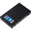 Mele Quieter 2Q Mini PC - J4125 8GB 256GB, Design Senza Ventola, Dual HDMI 4K, WiFi 5, Gigabit LAN, PXE/IPXE - Ideale per Industria/Astrofotografia/Segnaletica Digitale