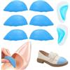 HENGBIRD 3 paia Inserti per Scarpe Troppo Grandi e 1 Soletta Arco Plantare Omaggio, Riduttori Invisibili in Schiuma per Donna Uomo, Solette Comfort Regolabili Antiscivolo Lavabili e Riutilizzabili