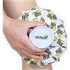 NEOtech Care - Sacca per ghiaccio - coperchio superiore a vite per cold pack - riutilizzabile e flessibile (100% Juice No Seeds, 20cm)