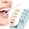 Aiaoxo Set di 4 bacchette di filo interdentale usa e getta Dental Floss, 240 pezzi, per la cura dei denti, per la pulizia dei denti