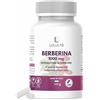 LULULAB Berberina 1000mg pura - Integratore ad Alta Biodisponibilità - Berberina e Silimarina con Piperina - Supporto Metabolismo Zuccheri e Grassi - 180 Capsule - Made in Italy - Lululab®