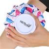 Neotech Care Borsa del ghiaccio per lesioni, gonfiore, mal di testa, sollievo dal dolore, primo soccorso, con coperchio a vite, riutilizzabile, ricaricabile e impermeabile (12 cm, design a piuma)