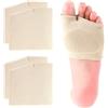 Tpubmity Imbottitura metatarso, imbottitura riutilizzabile dell'avampiede, ideale per talloni e scarpe scomode, mezzo calzino per il sollievo dell'osso metatarso, taglia L (40-44)