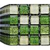 BoloShine Piastrelle Adesive Cucina 30 Pezzi, Mosaico Pannelli Adesivi per Pareti Bagno, Impermeabile Autoadesivo Vinile Mattonelle Decorazioni Carta Parati Adesiva Muro Rivestimento (Verde)