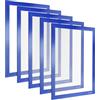 POPPSTAR Cornice magnetica A4 calamitata con chiusura magnetica, blu, 5 pezzi
