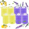lompyeu 40 Pezzi Scopino WC Usa e Getta,Spazzola WC Monouso per Spazzola WC, Accessorio Bagno, Pulizia Igienica per Casa Appartamento Pulizia del WC del camper da campeggio (Profumo di Limone e Lavanda)