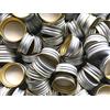 AE-GLAS 10 - 100 pezzi PP31.5 PP 31,5 Tappo a vite di ricambio con bordo arrotolato, tappo a vite per bottiglie in alluminio, 25 pezzi