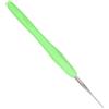 Coopay Uncinetto sottile 0,75 mm - Punta in metallo con impugnatura morbida TPR ergonomica