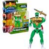 Power Rangers Power Ranger - Auto-Morphin - Figura articolata 2 in 1, 15 cm, Ranger Verde - Tommy, per bambini dai 4 anni, PWG08