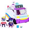 Bandai - Inchieste Selvatiche - Van de la Brigade Mouse con 2 figurine - Veicolo per bambini serie Creature Cases - Idea Regalo Cofanetto Van + Figure Bill Jill - Giocattolo per bambini dai 3 anni in