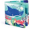 Ludi - Libro Magico Bagno - 12 Animali Marini E Coralli - Da Scorrere Al Contatto Acqua - Da 10 Mesi - Scoperta, abilità motorie e riflessione - Tema Marino