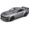 Maisto - 2024 Ford Mustang Dark Horse in Scala 1:24, Auto Diecast Grigio Metallizzato, Replica Dettagliata con Porte e Cofano Apribili, Licenza Ufficiale Ford, Età Consigliata 3+ Anni
