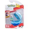 Pokémon Clip 'N' Go Oshawott and Dive Ball - Include personaggio da battaglia da 5,1 cm e accessorio Poké Ball