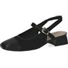 CAPRICE décolleté da donna con tacco, Nero (BLACK COMB), 38 EU