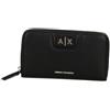 Armani Exchange Donna Amelie Gold Zip Logo Black
