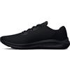 Under Armour Ua W Charged Pursuit 3, Scarpa da corsa Donna, Nero, 42.5 EU