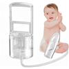 YAZWUR Aspiratore Nasale Manuale per Bambini, Pulitore Nasale Portatile, Pompetta in Silicone Morbido, Aspiratore Nasale da Viaggio