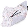 Totsy Baby Sacco ovetto coperta invernale 90x90 cm - universale lavabile copertina per passeggino bebe per seggiolino auto bambino o swaddle neonato 0-6 mesi Oeko-Tex Rosa grigio chiaro