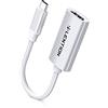LENTION Adattatore da USB C a HDMI (4K@60Hz), Type C Thunderbolt 3/4 a HDMI, per MacBook Pro/Air, iPad Pro, iPhone 15 Pro Max, Surface Book 2, Dell XPS 13/15, Galaxy S21/S20 (CU607, Argento)
