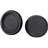 Generic Copriobiettivo antipolvere per Nikon F Mount Nikon D6 D5 D4 D780 D850 D7500 D5600 D3500 D90 e copriobiettivo posteriore per obiettivi Nikon F Mount