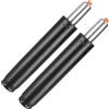 YOUNTHYE 2 Pezzi Pistone Sedia Ufficio 23,5cm, Nero Pistone a Gas, Lunghezza Totale 310mm - 455mm, Ricambio Pistoni a Gas Fino a 450kg Di Portata, Pistone Sedia Ufficio Per Sgabelli, Sedie Girevoli, Sedie