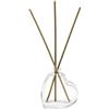 Ingrosso e Risparmio Set Bottigliette Profumatore Vetro 12PZ Vuote con Bastoncini Legno per Profumatore Ambiente Diffusori di Oli Essenziali Casa Bagno Salotto Arredo Decorative (MOD. Cuore)