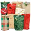 AMARI ® Calendario dell'Avvento da riempire n. 19 Christmas Morning - 24 sacchetti di carta dell'Avvento (con clip di legno) per il fai da te per Natale - sacchetti di carta di Natale