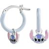 jacmel Orecchini a cerchio smaltati 925 Stitch