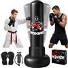 Oziral Sacco da Boxe Autoportante 180 cm, in PVC Rinforzato da 0.35mm Gonfiabile con Guantoni e Pompa Ideale per Adulti, Giovani, Arti Marziali, Fitness