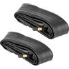 Giilayky Camera a 700X35C/38C/40C/43C con Valvola 48Mm, Pacchetto di 2 Camere di Pneumatico per Biciclette per Bici da Strada 700C