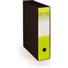 toptoo plus by q-connect Registratore protocollo con custodia TOPToo Plus by Q-Connect dorso 8 cm - 28,5x35 cm - verde chiaro - 0201043/P.VC