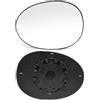 TTCR-II 1PC Compatibile con Vetro Specchio Citroen C1/Peugeot 107/Toyota Aygo 2005-2014, C1 Vetro Specchio Retrovisore, Specchietto Retrovisore Esterno Aygo Lato Conducente 8151HY/879080H010-Sinistro