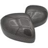 Car Passion Coppia Calotte Specchio Carbon Look Effetto Fibra Carbonio Compatibili con Fiat 500x Cinquecento X Coprispecchi Retrovisori Sport Tuning