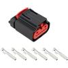YINETTECH 1 connettore per flusso d'aria MAF a 6 pin con 6 terminali WPT-1241 MAF connettore sensore compatibile con Ford Transit Mk7 Mk8 TDCI 31,6 x 18,9 x 24,2 mm
