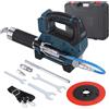HISUEKIG Ingrassatore a Batteria, 12000PSI Pistola per Grasso Elettrica con Luce e Supporto Tubo, 2 Testina Ingrassatore Compatibile con Makita 18V, lubrificazione per Veicoli e macchinari