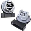 Young Wolf 2 pz Auto Parcheggio Anteriore Girare Side Segnale Lampadina Presa 68060366AA Compatibile per Jeep Wrangler Cherokee Dodge Durango Dakota