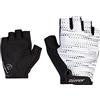 Ziener CIMEA - Guanti da ciclismo da donna, traspiranti, ammortizzanti, colore: bianco, 7,5