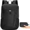AiQInu Zaino Pieghevole Ultraleggeri, Impermeabile Multifunzione Zaino da Escursionismo Unisex zaino da viaggio Outdoor per Sport Arrampicata Campeggio Viaggio Ciclismo