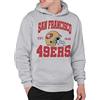 Junk Food Team Helmet NFL Hoodie Felpa con Cappuccio Uomo (Pacco da 1)