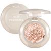 KARLOR Ombretto glitterato palpebra illuminante perlescente gloss dorato trucco singolo ombretto luccicante luccicante viso lucido gloss eyeshadow glitter (06# Champagner)