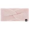 Eisbär Fascia da donna Fenna rosa - Fascia in lana merino per donne - Fascia per capelli con pile protegge da freddo e vento - Cappuccio traspirante morbido caldo dall'Austria