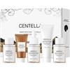 Nexolla Set Skincare Idratante Formato Viaggio, Acqua tonica, Siero solare, Crema calmante, Olio detergente e Schiuma detergente anti-acne