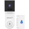 Atlantic'S Campanello video Wifi con rilevamento PIR PV-205W - Atlantic'S