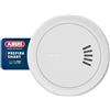 ABUS Rilevatore di Fumo Prefira Smart, Compatibile Matter - Rilevatore Antincendio Smart Home con Tripla Riduzione Falsi Allarmi e LED Adattiva - Montaggio Adesivo con Supporto Magnetico