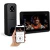 SCS Sentinel Videocitofono wireless 7 touchscreen - Schermo touchscreen, Portata 350 m