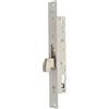 TESA 2240 Serratura da incasso per profili metallici, entrata 25 mm, finitura grigio inox, scrocco reversibile