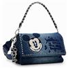 Desigual Borsa da donna Mickey RO Accessories Denim Across Body Bag, blu, Blu, taglia unica