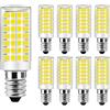 MENTA Lampadine LED E14 9W Equivalente a 75W, 750Lm, LED Mais lampadina E14 9W, Non Dimmerabile, Luce Bianca Fredda 6000K, 220-240 VAC, Risparmio Energetico Lampadine LED, lampade luci, 8 pezzi