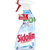 Sidolin Cristal, detergente per vetri (500 ml), flacone spray per una perfetta lucentezza e contro microfessure