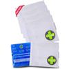 LisaCare Manicotto refrigerante per caviglie, 15 x 14 cm, 5 custodie in tessuto non tessuto di alta qualità per impacchi freddi e caldi, con fascia in velcro per fissare lesioni (5 x 15 x 14 cm)